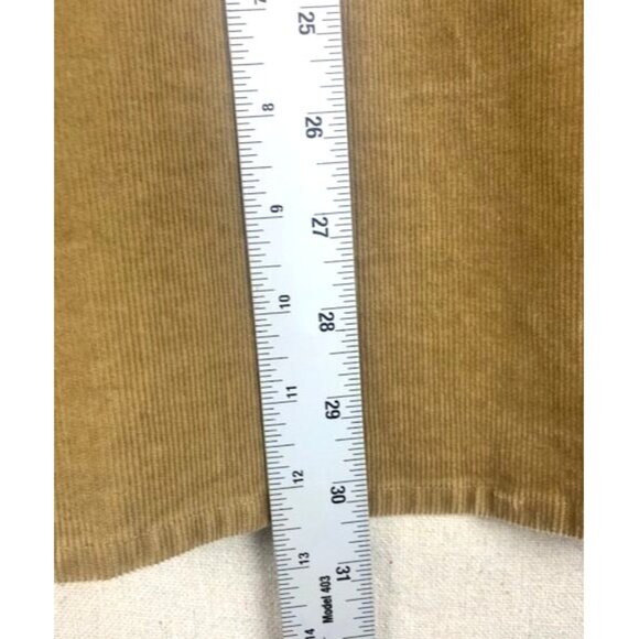 Brooks Brothers Men's XL Camel Tan Thick Corduroy Shacket Button-Front - Picture 5 of 9